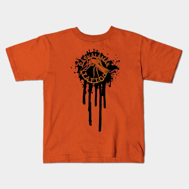 drippin logo Kids T-Shirt by Paskalamak